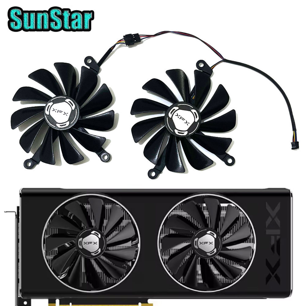 Rx 5700 Xt 8Gb Video Card - Nouveau 1 ensemble 95MM RX 5700