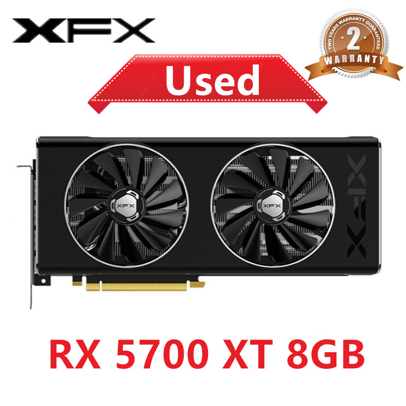 Rx 5700 Xt 8Gb Video Card - XFX-Carte vidéo RX 5700XT Jas5700 XT