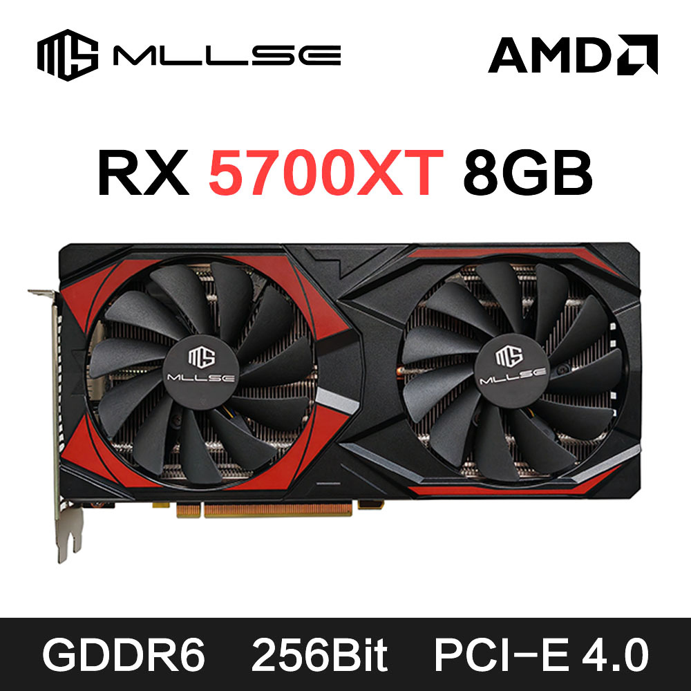 Rx 5700 Xt 8Gb Video Card - MLLSE AMD RX5700 XT 8GB carte
