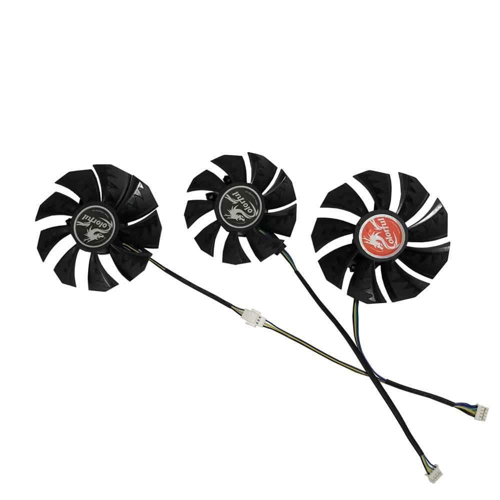 Rtx 3080 10Gb Gpu - 3 pièces/ensemble 75MM * 1 +