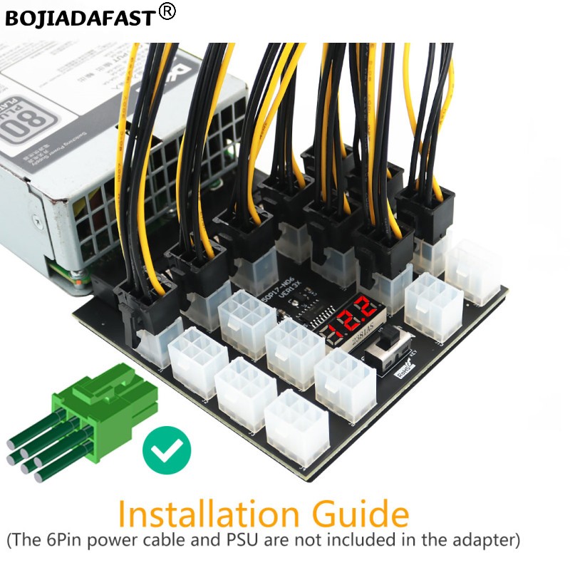 Adaptateur de carte de distrib - 2400W Server Psu Breakout Board avis et prix